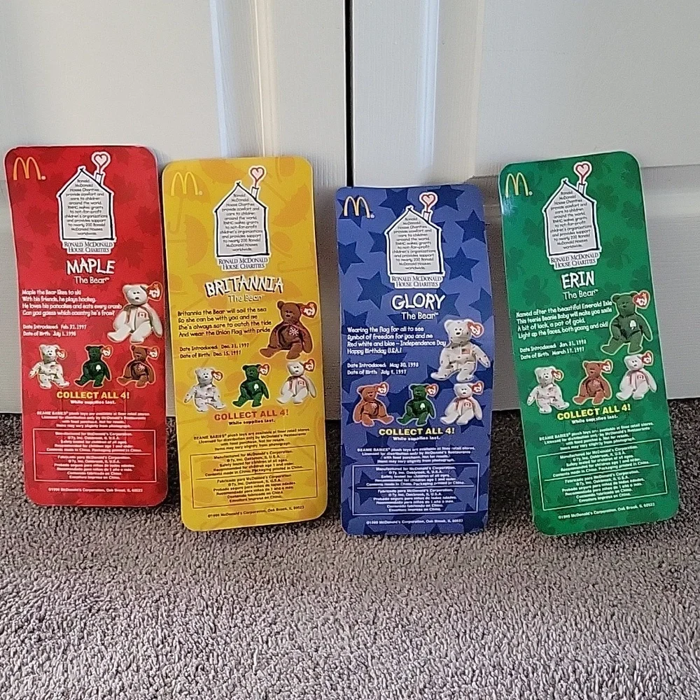 Ronald Mcdonald Beanie Baby Collection - Picture 2 of 8